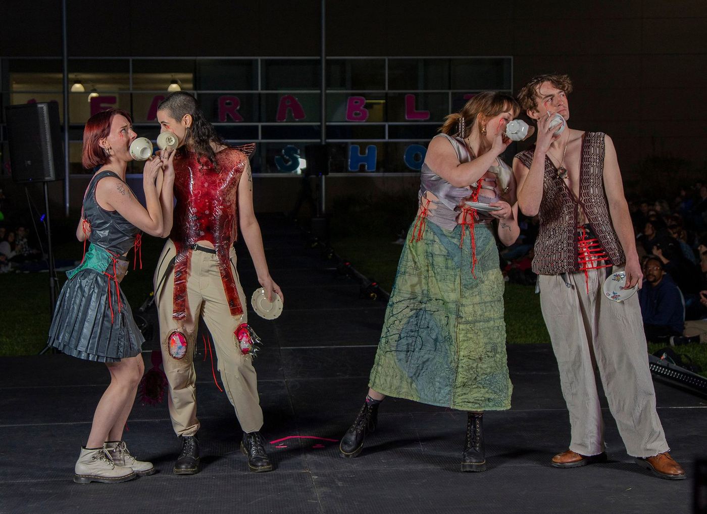 Bouquet of Nonsense on stage