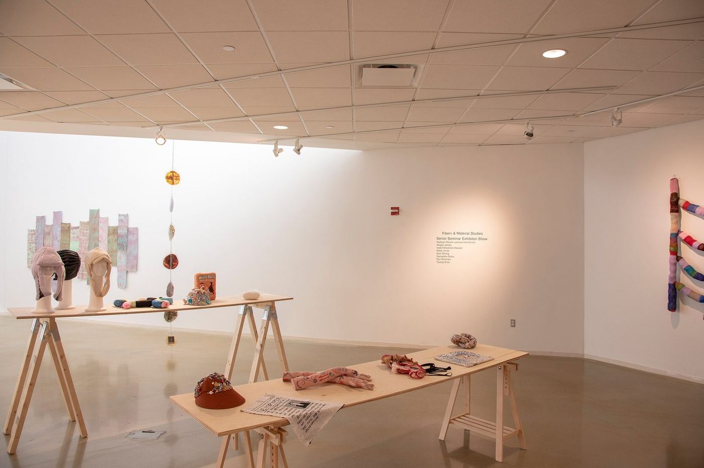 F&MS Senior Seminar Exhibition gallery view