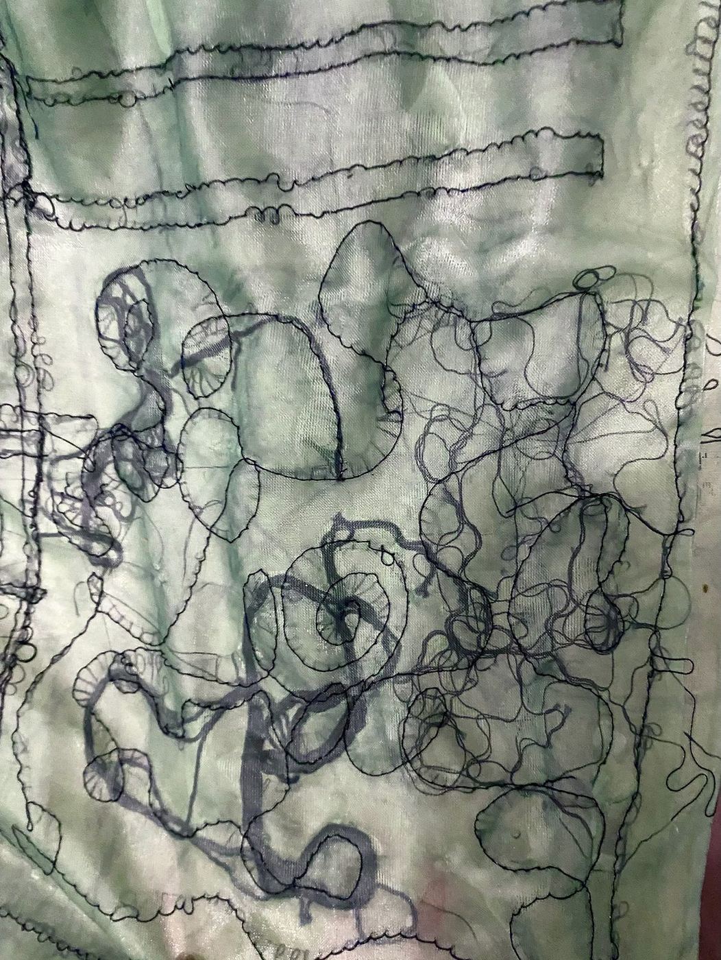 Fall 2023 Freehand Quilting detail 2